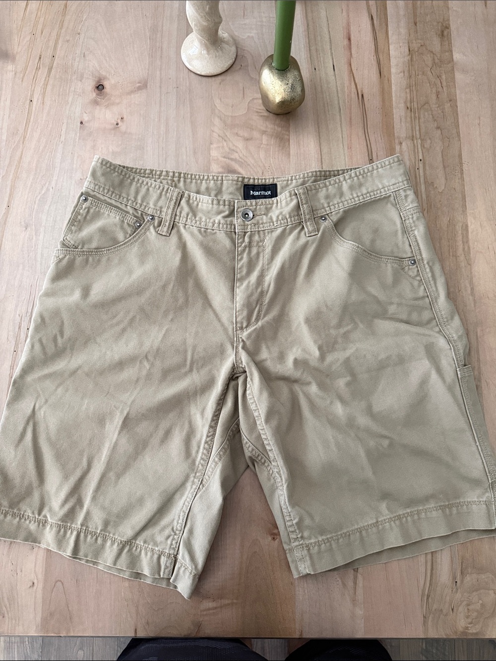 Marmot Men's Tan Cargo Shorts